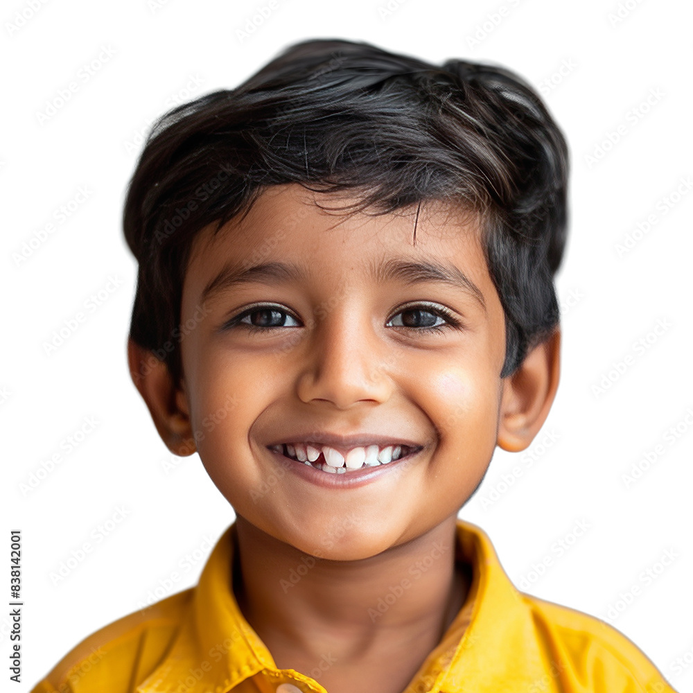 Happy Indian boy in studio setting Happy Indian boy in studio setting