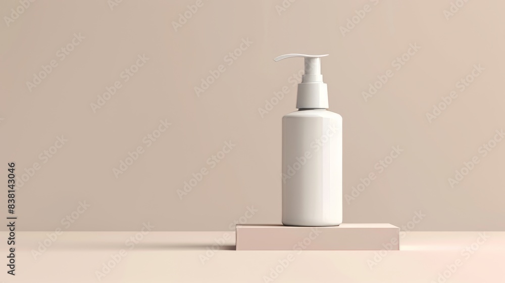 Business branding, skincare bottle design, white pump bottle, packaging design, beauty product packaging Business branding, skincare bottle design, white pump bottle, packaging design, beauty product packaging