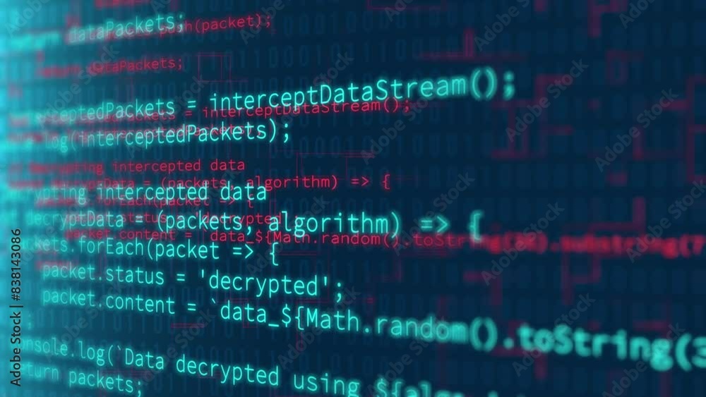 technology programming code background with glitch technology programming code background with glitch