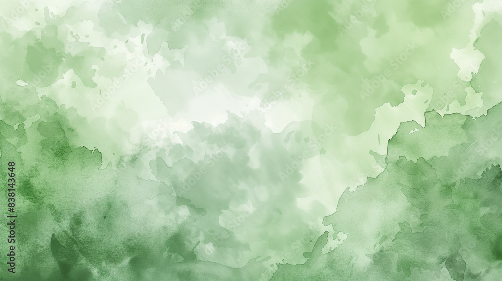 custom made wallpaper toronto digitalAbstract green watercolor paper textured illustration for grunge design, vintage card, templates. Watercolor mockup