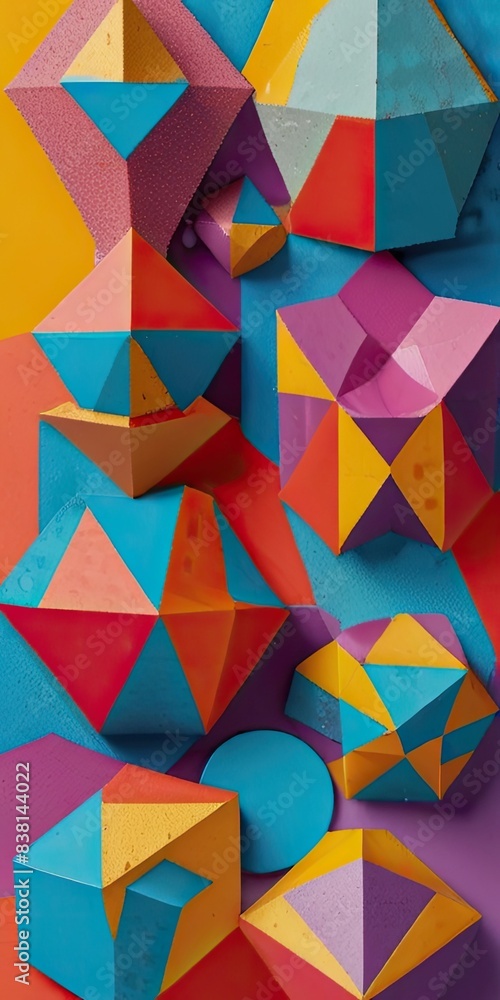 abstract background with triangles abstract background with triangles