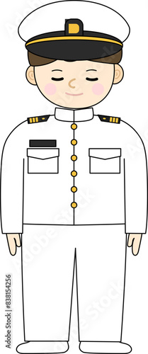 대한민국 호국보훈의 달 벡터 일러스트 오브젝트 (Korea Navy Uniform, Navy Character, 현충일, 국군의 날, 625 전쟁, 연평해전, 육군, 한국 군인, 군복, 모자, 장교, 여군, 무궁화, 태극기, 현충원, 전쟁기념관, 국가유공자, 보훈가족)