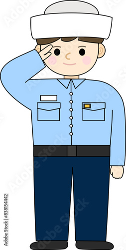 대한민국 호국보훈의 달 벡터 일러스트 오브젝트 (Korea Navy Uniform, Navy Character, 현충일, 국군의 날, 625 전쟁, 연평해전, 육군, 한국 군인, 군복, 모자, 장교, 여군, 무궁화, 태극기, 현충원, 전쟁기념관, 국가유공자, 보훈가족)