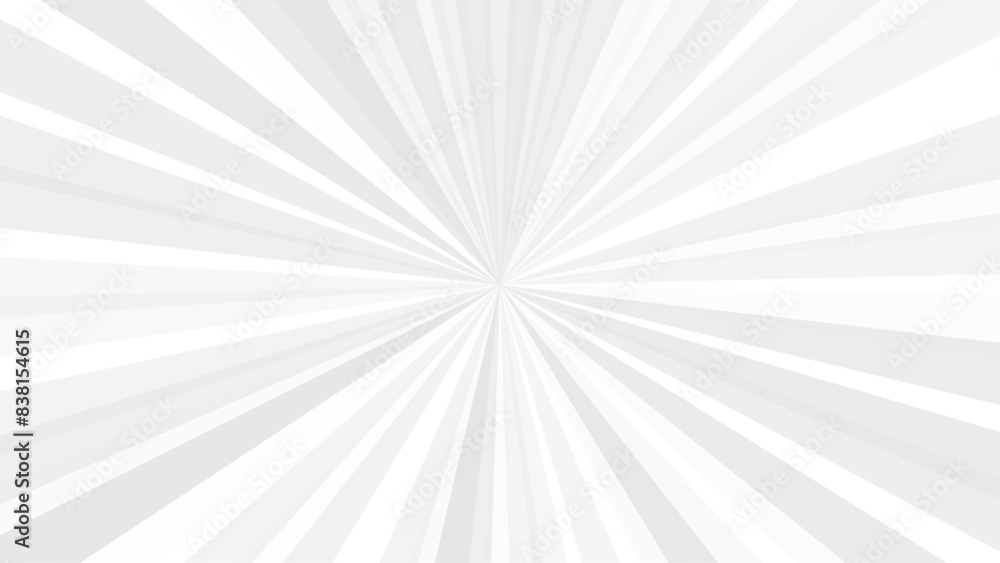 Obraz premium White sunburst background. Vector illustration. Sun beam ray background. Old paper. vintage style.