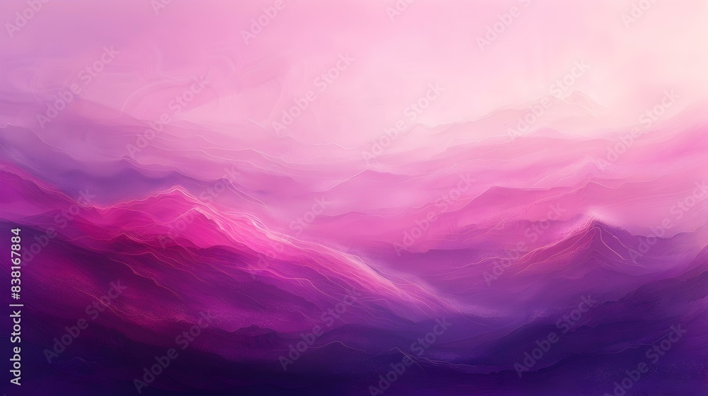Obraz premium Gradient purple to ruby smooth backdrop