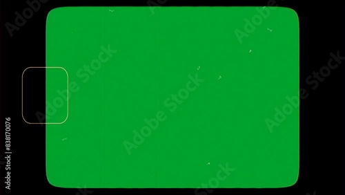 Vintage Film Filter Green Screen Overlay Chroma Key Effect