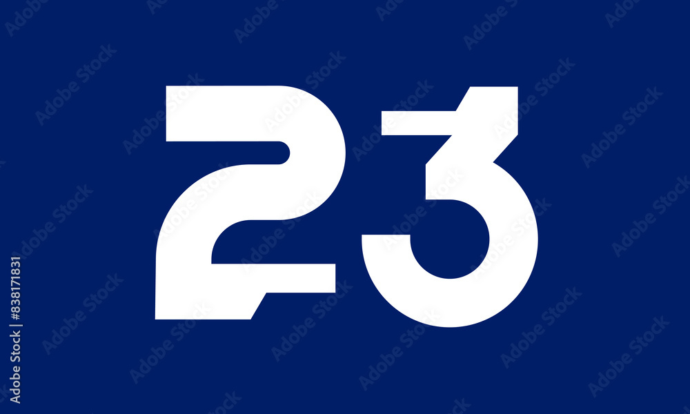 Number Tech Blue Modern Logo Number Tech Blue Modern Logo