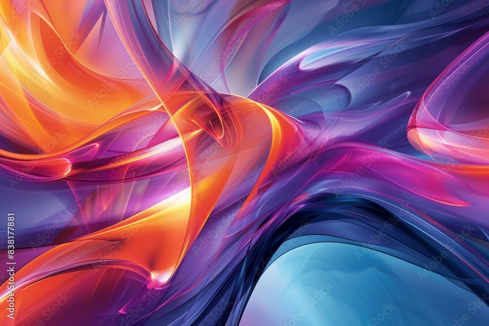 Energetic Abstract Composition: Vibrant 2D Digital Art with Dynamic Shapes, Lines, and Colors Energetic Abstract Composition: Vibrant 2D Digital Art with Dynamic Shapes, Lines, and Colors