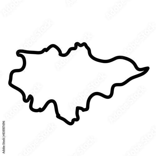 Mopti vector map