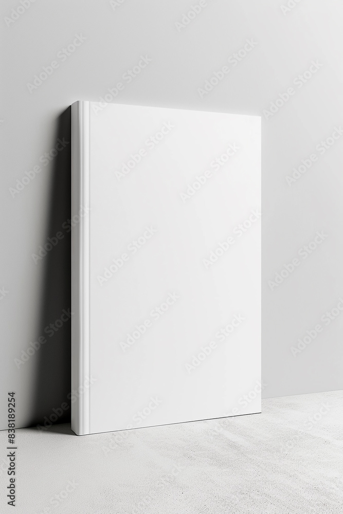 White blank book mockup generated.Ai White blank book mockup generated.Ai