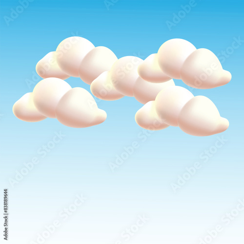 white holding clouds in the sky