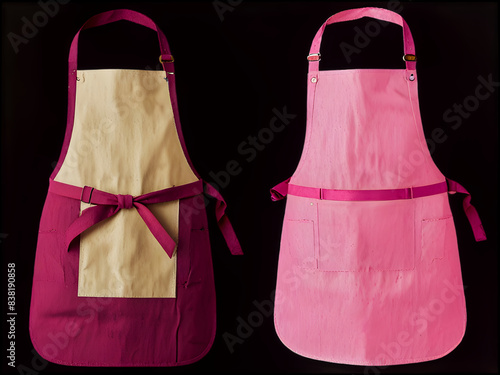 A beautiful apron, adds style to your culinary wardrobe