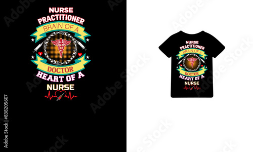 10. Nurse Practitioner t shirt design