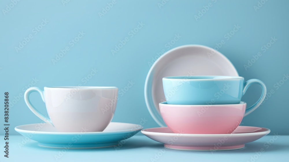 Beautifully Designed Pastel Plates and Bowls Ideal for Contemporary Dining Beautifully Designed Pastel Plates and Bowls Ideal for Contemporary Dining