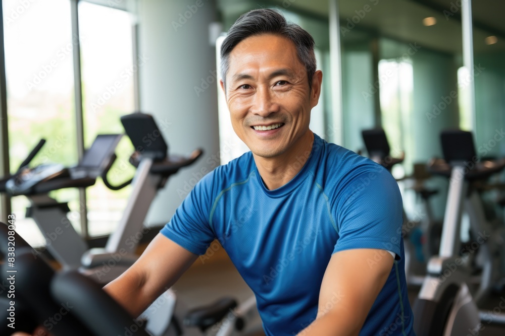 person doing exercise at gym. fitness concept person doing exercise at gym. fitness concept