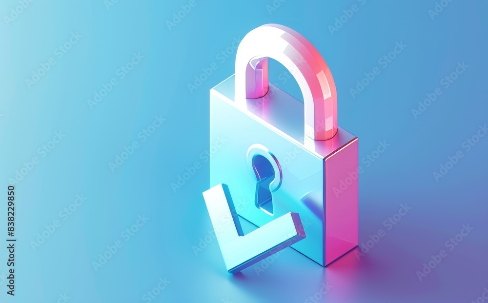 A padlock icon with a checkmark represents a secure website and internet cyber defense and private protection concept for encrypting sensitive information in real-time. A padlock icon with a checkmark represents a secure website and internet cyber defense and private protection concept for encrypting sensitive information in real-time.