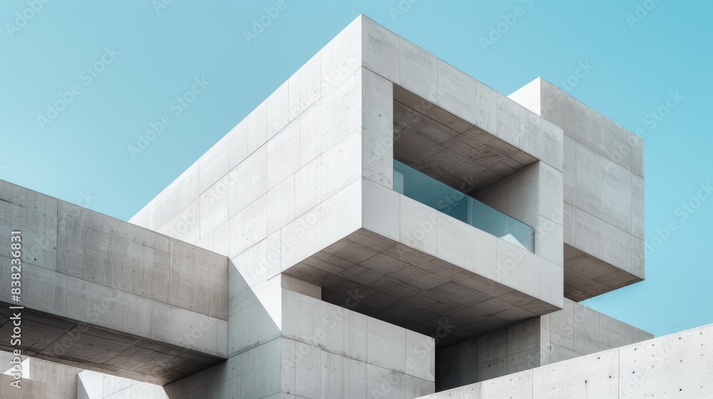 Abstract Modern Minimalist Architecture Design Background Abstract Modern Minimalist Architecture Design Background