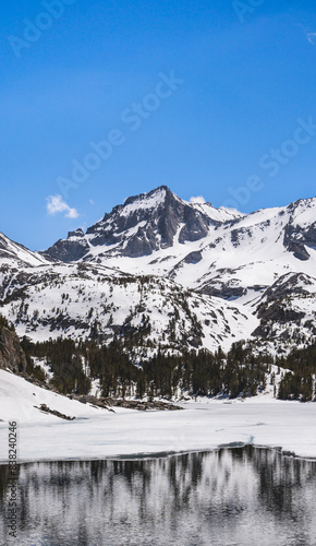 Snow covered peaks