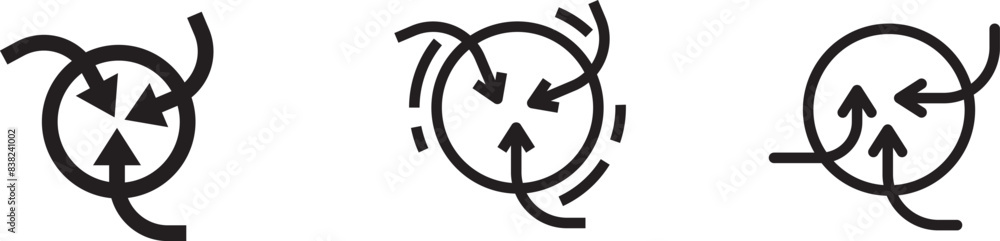 Strong suction icon , vector illustration Strong suction icon , vector illustration