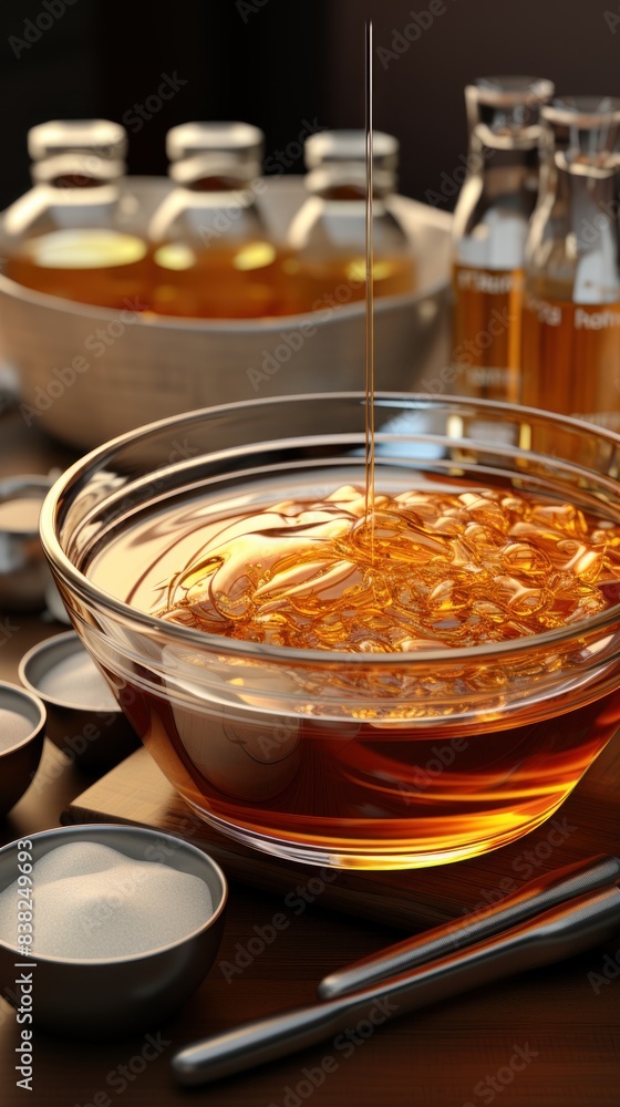 pancakes with honey pancakes with honey