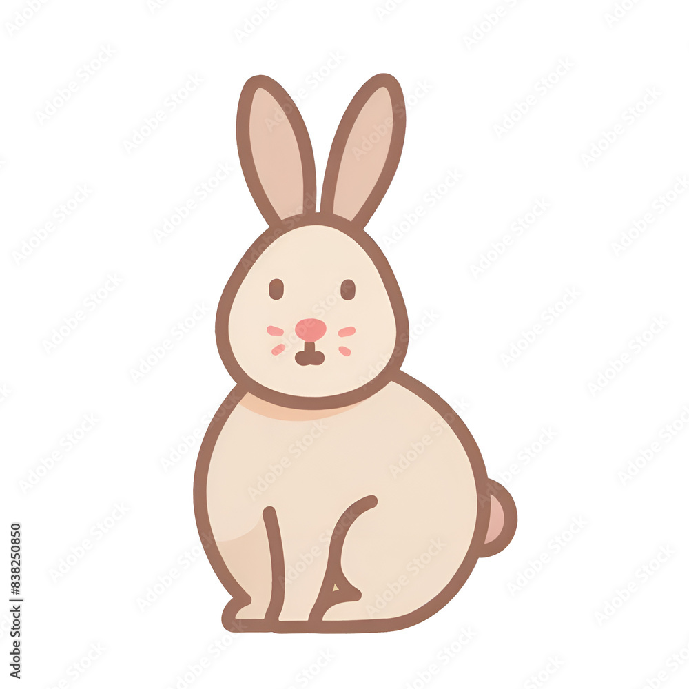 Rabbit transparent, simple icon, PNG, can be used easily and conveniently. Rabbit transparent, simple icon, PNG, can be used easily and conveniently.