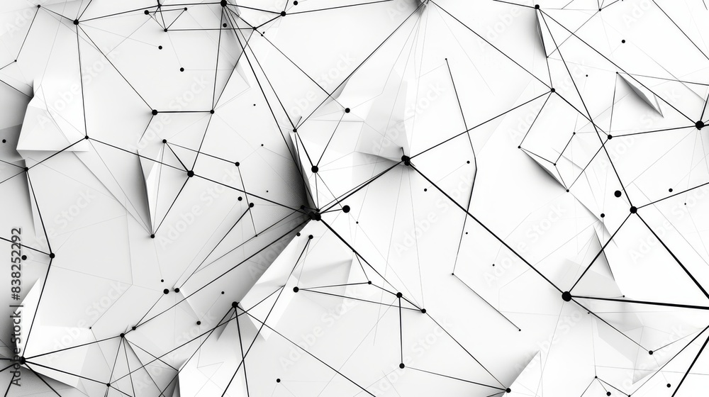 Fototapeta premium Modern illustration with abstract background, geometric texture design, triangle pattern, and geometric texture