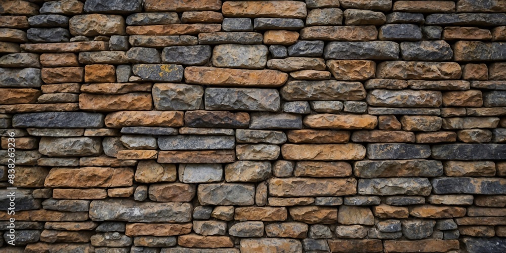 Fototapeta premium old brick stone wall background