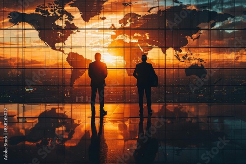 Business consultant developing strategies for companies looking to expand their operations internationally