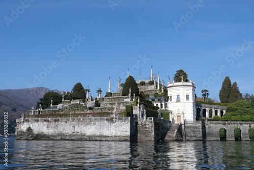 L'Isola Bella sul Lago Maggiore in territorio di Stresa, Verbano Cusio Ossola, Italia. photo