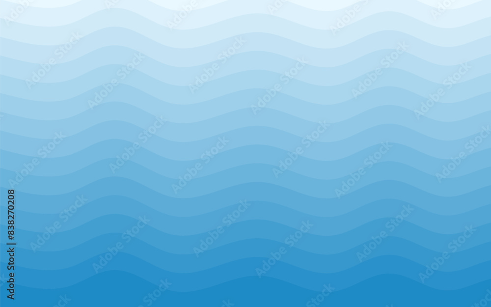 Background vector illustration of blue ocean wave layers Background vector illustration of blue ocean wave layers