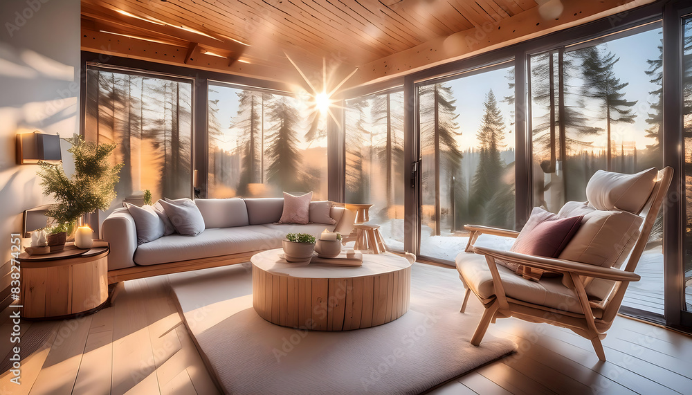 casual living room The setting should feel warm and welcoming, with natural light coming through windows and a cozy casual living room The setting should feel warm and welcoming, with natural light coming through windows and a cozy