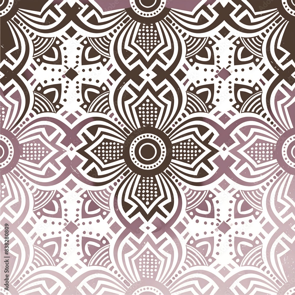 seamless pattern with decorative flowers seamless pattern with decorative flowers