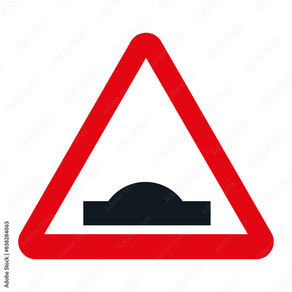 DANGER TRAFFIC SIGNS OF SPAIN, P-15a - Projection DANGER TRAFFIC SIGNS OF SPAIN, P-15a - Projection