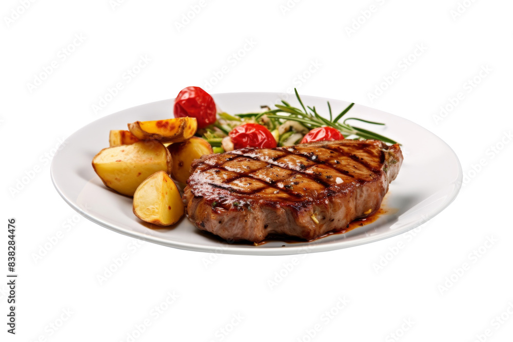 Beef steak grilled isolated on transparent background. Beef steak grilled isolated on transparent background.