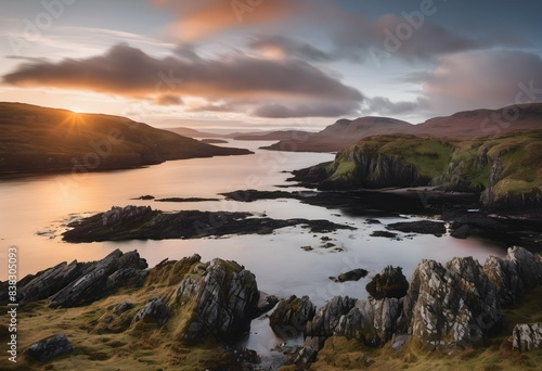 A view of the Island of Mull in Scotland