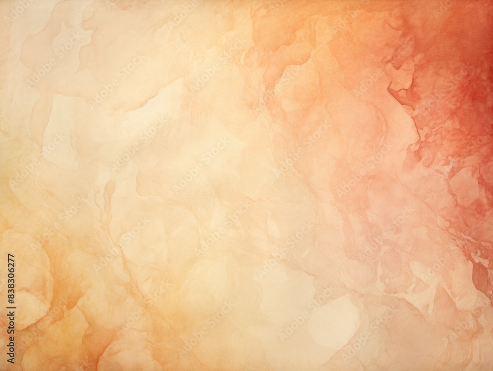 Watercolor abstract painted background on vintage paper background 