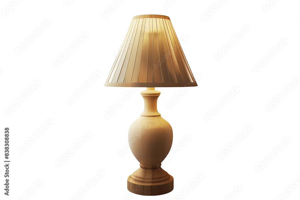 Elegant table lamp with a classic ceramic base and pleated shade, providing warm illumination for your home decor and interior design projects. Elegant table lamp with a classic ceramic base and pleated shade, providing warm illumination for your home decor and interior design projects.