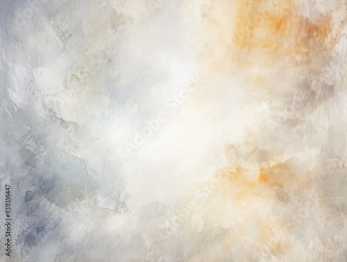 Watercolor abstract painted background on vintage paper background  © Michael
