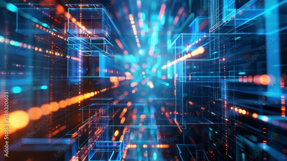3d neon abstract background 3d neon abstract background