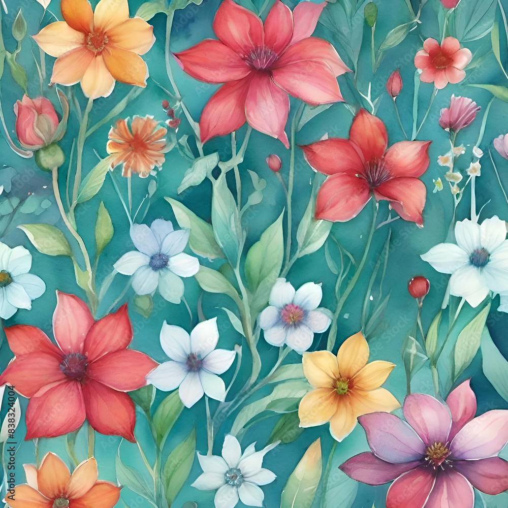 Obraz premium Flower background 