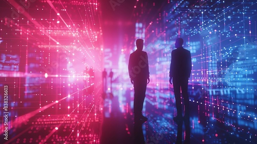 Business leadership in a casual setting