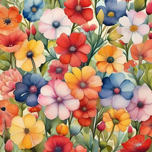 Wallpaper Mural Flower background  Torontodigital.ca