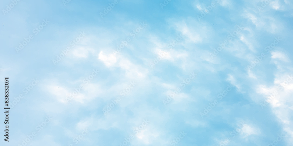 Fototapeta premium blue sky clouds Cirrocumulus soft effect vintage surface white effect background image wallpaper space for text template canvas light bright 