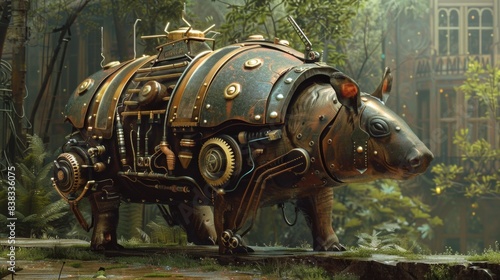  Steampunk Tapir