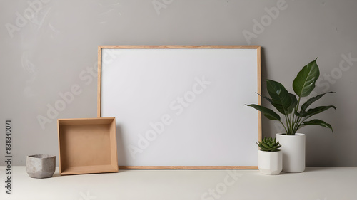 Props for displaying products on a simple and fashionable background.