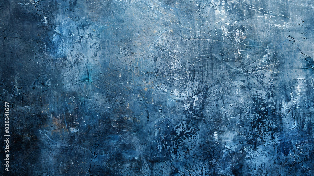 Close up view of abstract blue grunge background. Blue wall texture Close up view of abstract blue grunge background. Blue wall texture