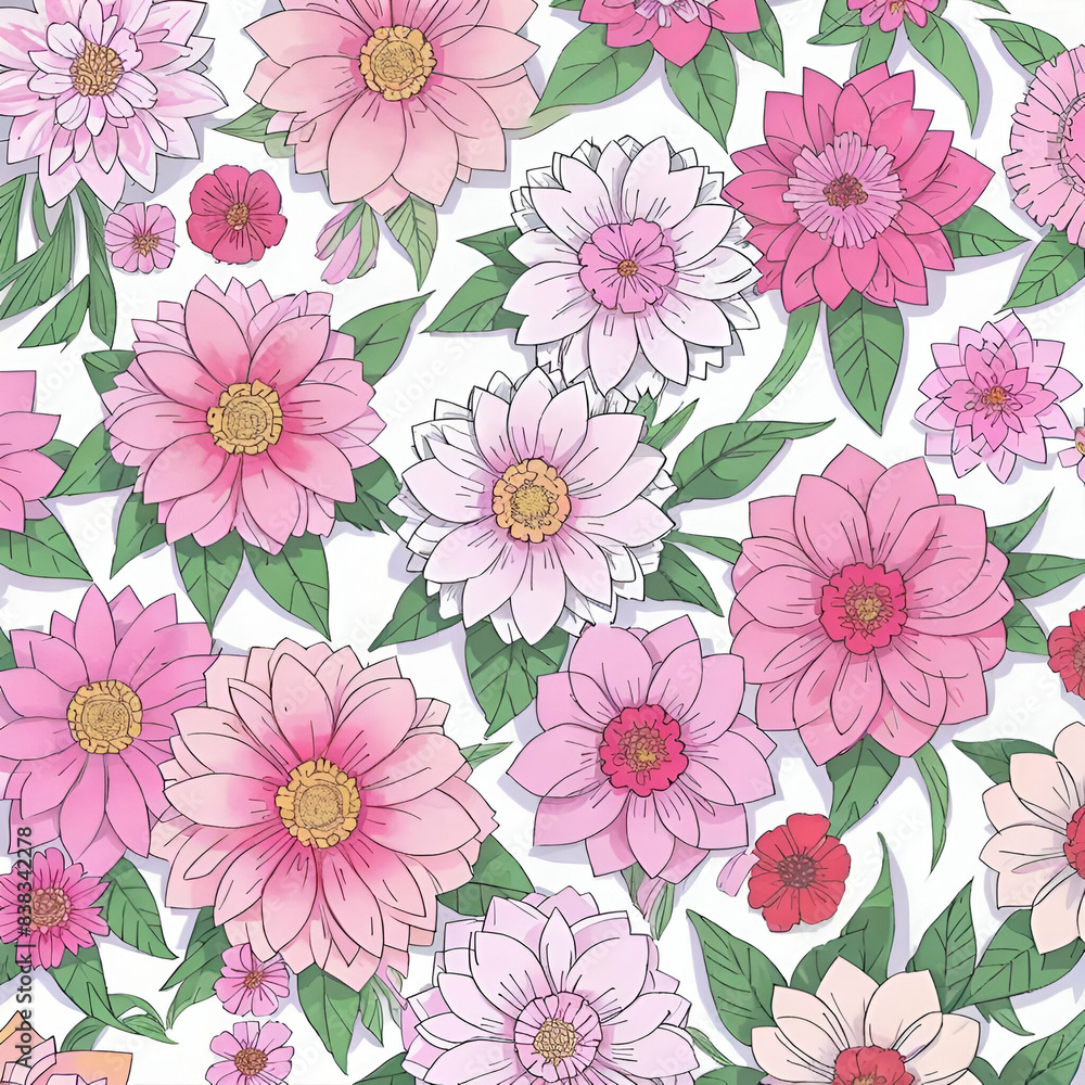 custom made wallpaper toronto digitalFlower background 