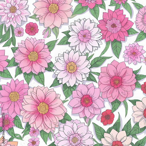 Wallpaper Mural Flower background  Torontodigital.ca