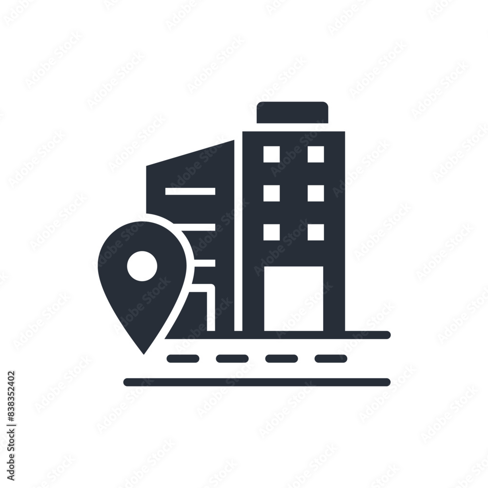 city map icon. vector.Editable stroke.linear style sign for use web design,logo.Symbol illustration. city map icon. vector.Editable stroke.linear style sign for use web design,logo.Symbol illustration.