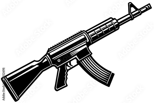 illustration of a pistol